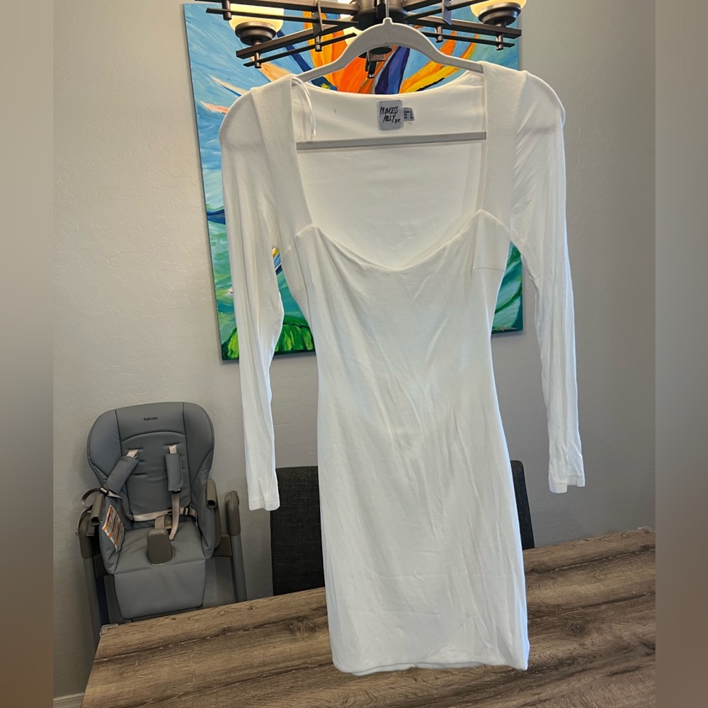 Princess Polly White Mini Dress